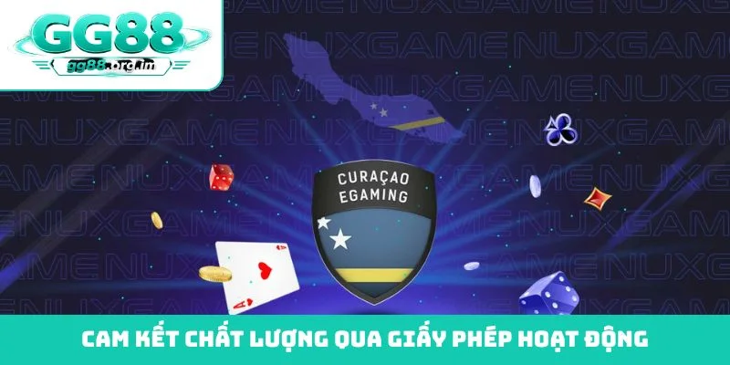 Cam kết chất lượng qua giấy phép hoạt động